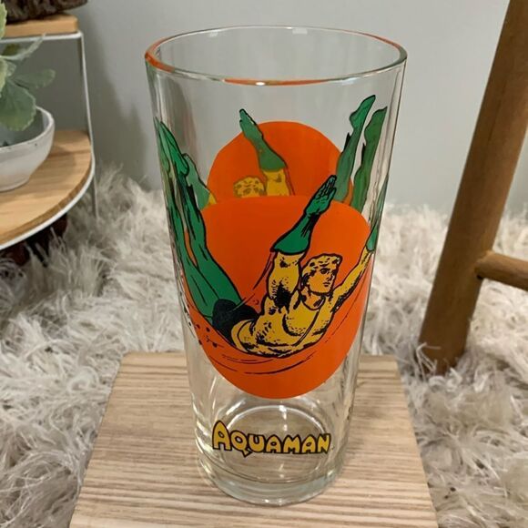 Vintage 1976 Pepsi Super Series Aquaman
DC Comics INC Collector Glass - Picture 1 of 17